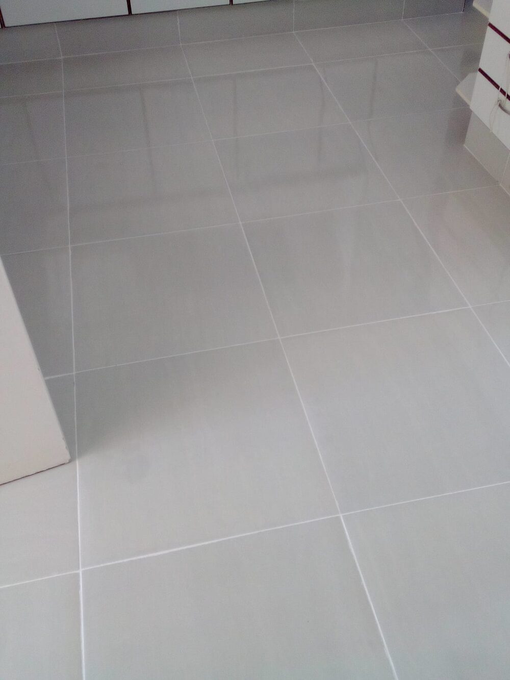Tile work after photo